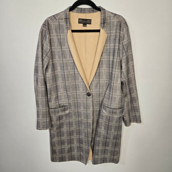 Blank NYC for Anthropologie Jackets & Blazers - BlankNYC Anthroplogie Renegade Faux Suede Longline Blazer, Size M